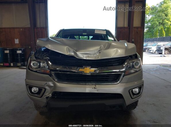 1GCGTDEN8J1242810 2018 CHEVROLET COLORADO Silver Вид щитка приладів