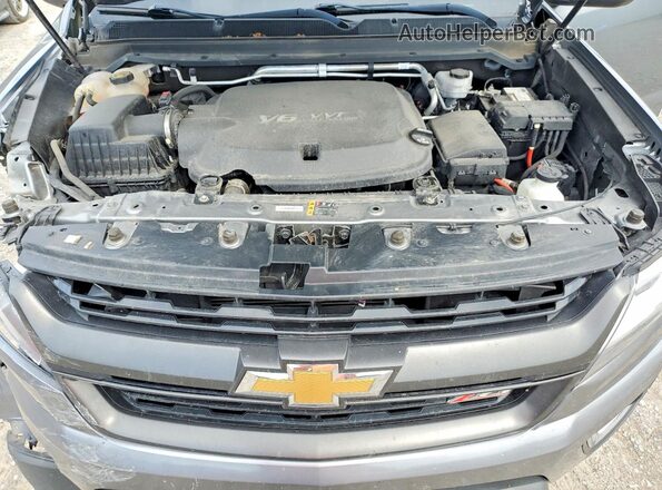 1GCGTDEN8J1272549 2018 CHEVROLET COLORADO Серый Вид задней части салона
