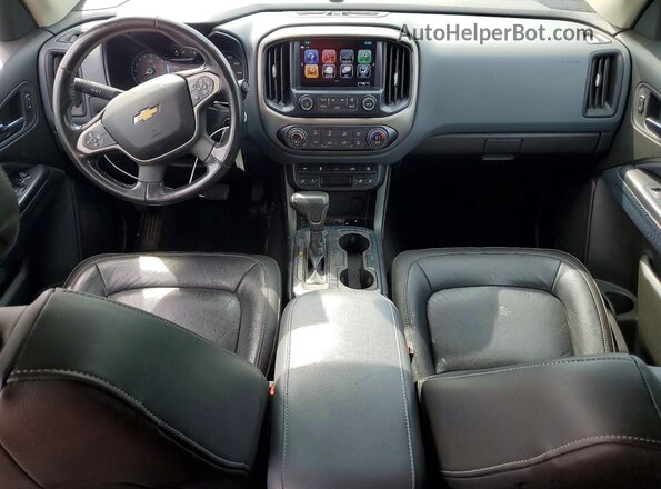 1GCGTDEN8J1272549 2018 CHEVROLET COLORADO Серый Вид панели приборов