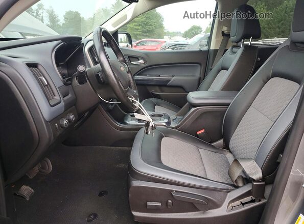 1GCGTDEN8L1200981 2020 CHEVROLET COLORADO Gray Front interior view