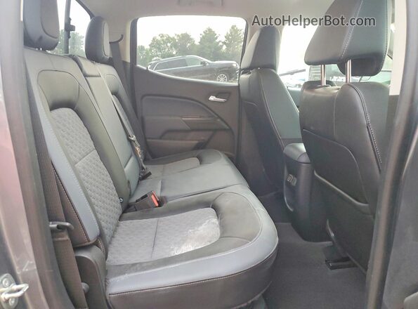 1GCGTDEN8L1200981 2020 CHEVROLET COLORADO Gray Rear seats view