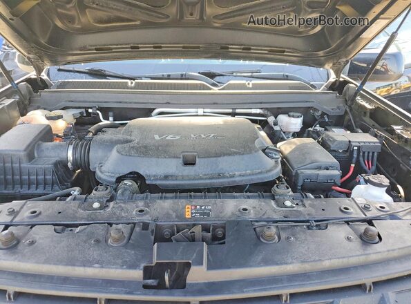 1GCGTDEN8N1297652 2022 CHEVROLET COLORADO Black Вид задньої частини салону