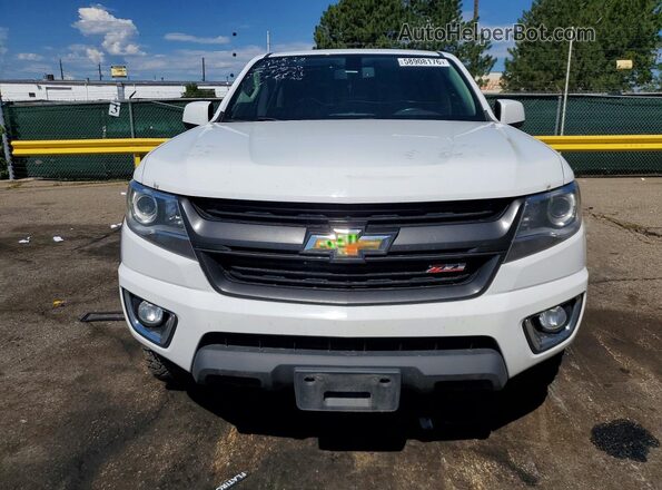 1GCGTDEN9J1309575 2018 CHEVROLET COLORADO White Front view