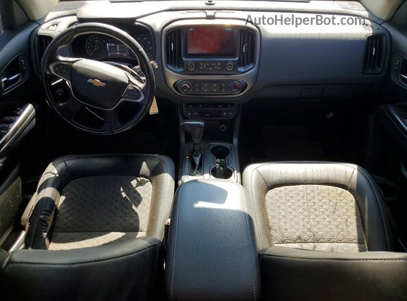 1GCGTDEN9J1309575 2018 CHEVROLET COLORADO White Dashboard view