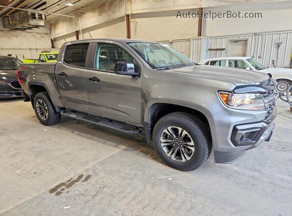 1GCGTDEN9M1159830 2021 CHEVROLET COLORADO Gray Առջևի աջ