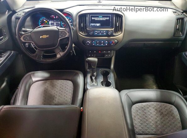 1GCGTDENXH1176948 2017 CHEVROLET COLORADO Black წინა პანელის ხედი