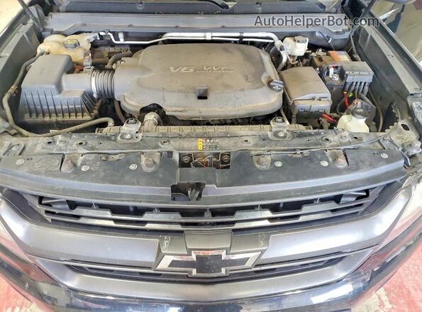 1GCGTDENXH1176948 2017 CHEVROLET COLORADO Black უკანა სალონის ხედი