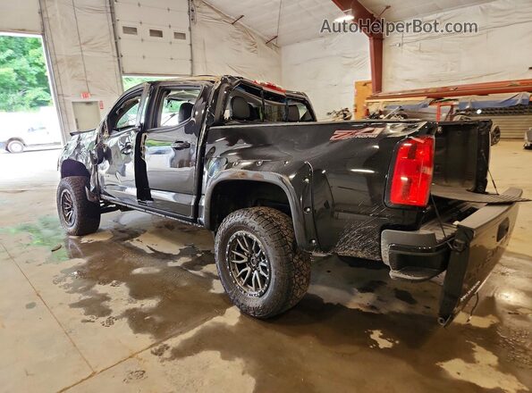 1GCGTDENXM1166690 2021 CHEVROLET COLORADO Черный Задняя левая четверть