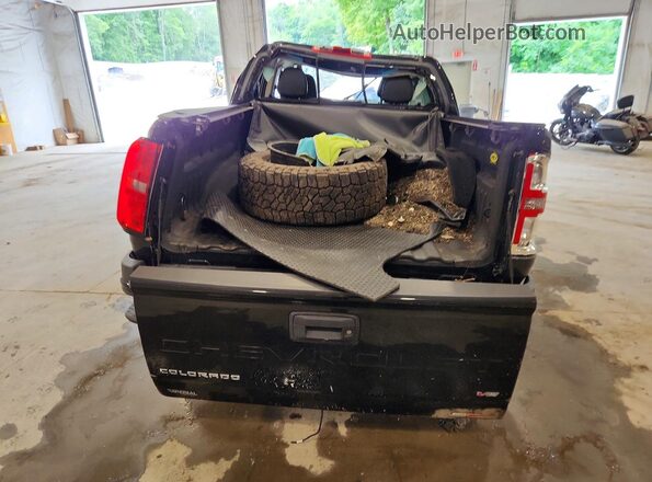 1GCGTDENXM1166690 2021 CHEVROLET COLORADO Черный Вид сзади