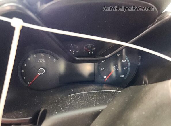 1GCGTDENXM1166690 2021 CHEVROLET COLORADO Черный Вид щитка приборов