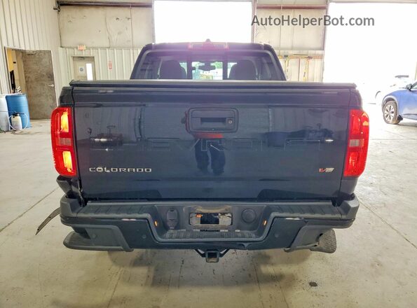1GCGTDENXN1200936 2022 CHEVROLET COLORADO Черный Вид сзади