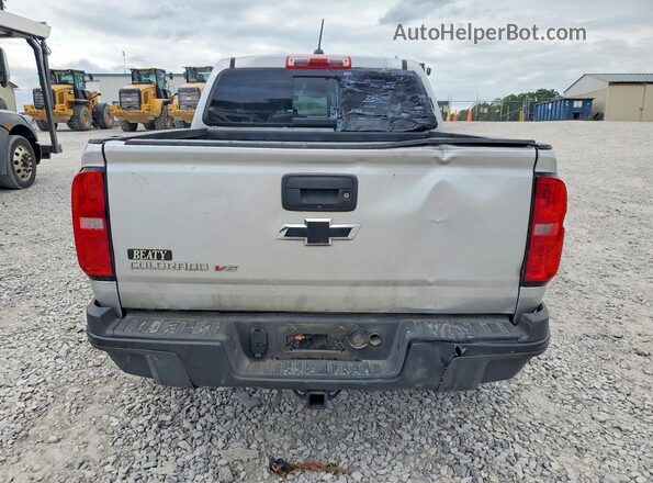 1GCGTEEN0K1120756 2019 CHEVROLET COLORADO Silver Հետևի տեսք