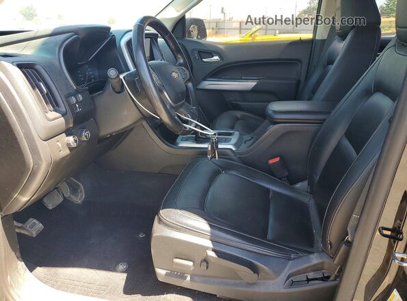 1GCGTEEN0L1189481 2020 CHEVROLET COLORADO Black წინა სალონის ხედი