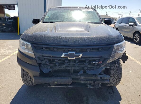 1GCGTEEN0L1189481 2020 CHEVROLET COLORADO Black წინა ხედი