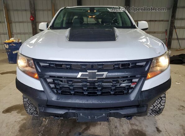 1GCGTEEN4K1163349 2019 CHEVROLET COLORADO White Front view