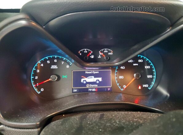 1GCGTEEN4K1163349 2019 CHEVROLET COLORADO White Instrument cluster view