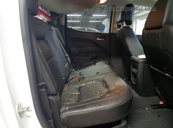 1GCGTEEN4K1163349 2019 CHEVROLET COLORADO White Rear seats view