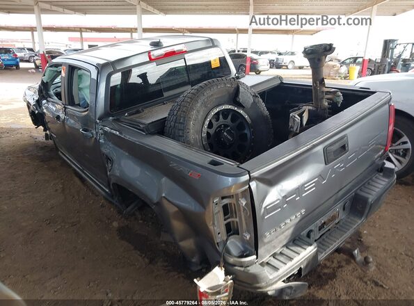 1GCGTEEN4M1108239 2021 CHEVROLET COLORADO Серый Задняя левая четверть