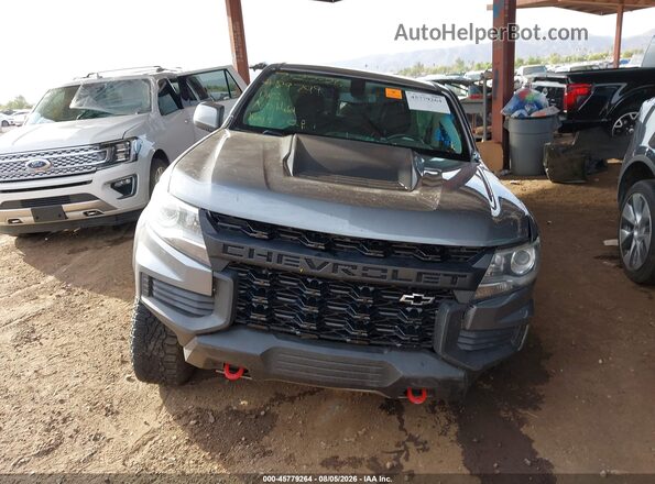 1GCGTEEN4M1108239 2021 CHEVROLET COLORADO Серый Вид задней части салона