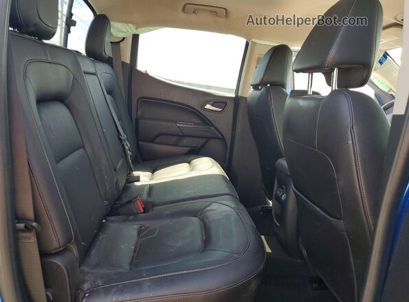 1GCGTEEN5J1275690 2018 CHEVROLET COLORADO Blue Вид задніх сидінь