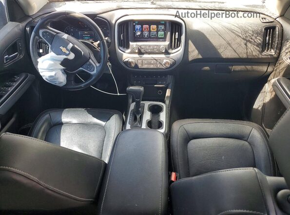 1GCGTEEN5J1275690 2018 CHEVROLET COLORADO Blue Вид панелі приладів