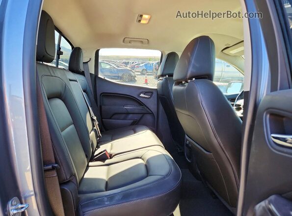 1GCGTEEN5M1255279 2021 CHEVROLET COLORADO Gray Widok tylnych siedzeń