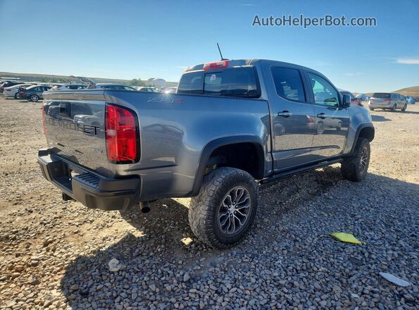 1GCGTEEN5M1255279 2021 CHEVROLET COLORADO Gray Tył prawy
