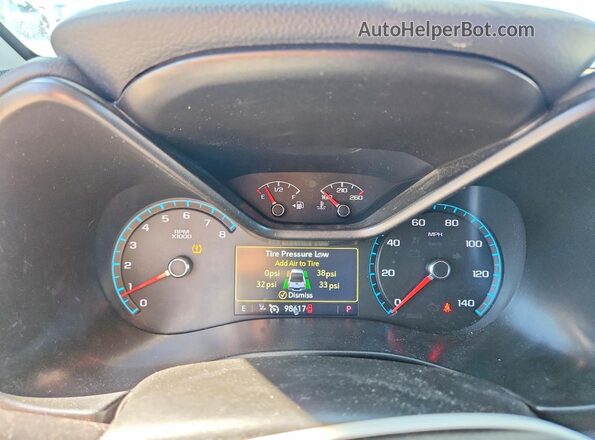 1GCGTEEN5M1255279 2021 CHEVROLET COLORADO Gray Widok zestawu wskaźników