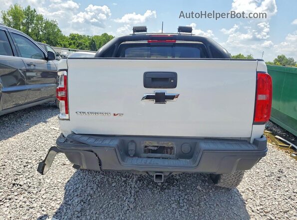1GCGTEEN6J1283054 2018 CHEVROLET COLORADO White Rear view