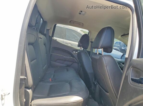1GCGTEEN6J1283054 2018 CHEVROLET COLORADO White Rear seats view