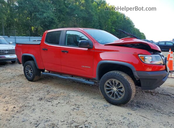 1GCGTEEN6K1122382 2019 CHEVROLET COLORADO Red Передня права чверть
