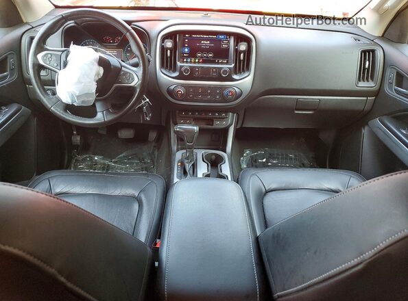 1GCGTEEN6K1122382 2019 CHEVROLET COLORADO Red Вид панелі приладів