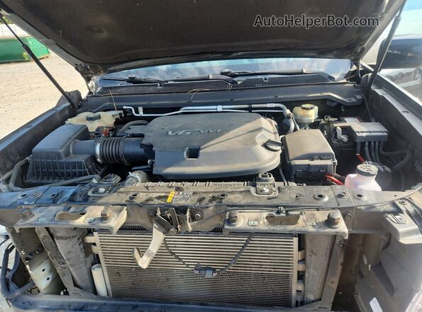 1GCGTEEN7H1269481 2017 CHEVROLET COLORADO Black Vista interior trasera