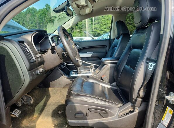 1GCGTEEN7H1269481 2017 CHEVROLET COLORADO Black Vista interior delantera