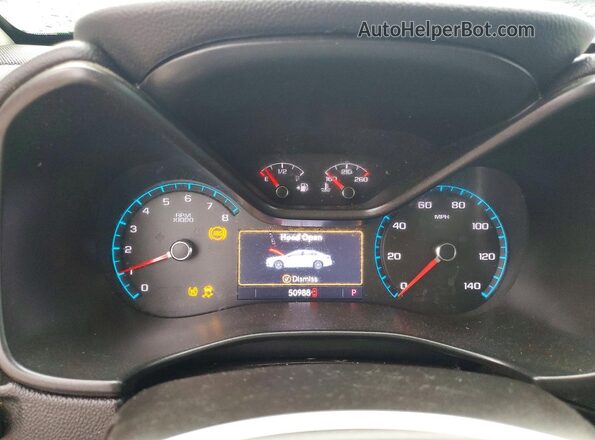 1GCGTEEN7K1335650 2019 CHEVROLET COLORADO Black ხელსაწყოთა პანელის ხედი