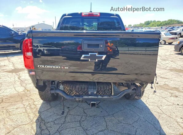1GCGTEEN7K1335650 2019 CHEVROLET COLORADO Black უკანა ხედი
