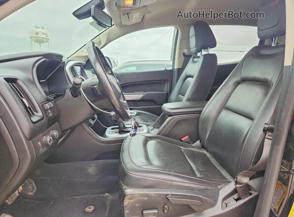 1GCGTEEN7K1335650 2019 CHEVROLET COLORADO Black წინა სალონის ხედი