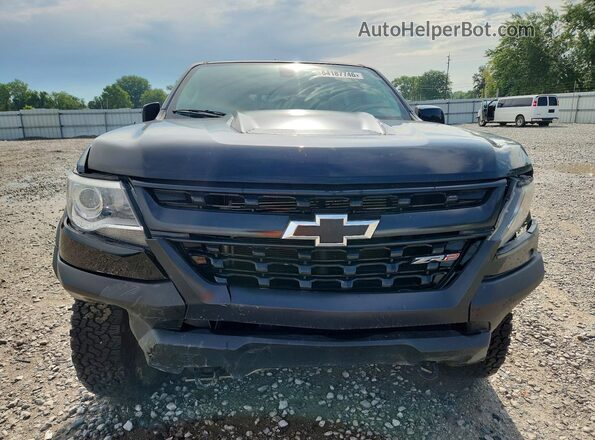 1GCGTEEN8L1144207 2020 CHEVROLET COLORADO Black წინა ხედი