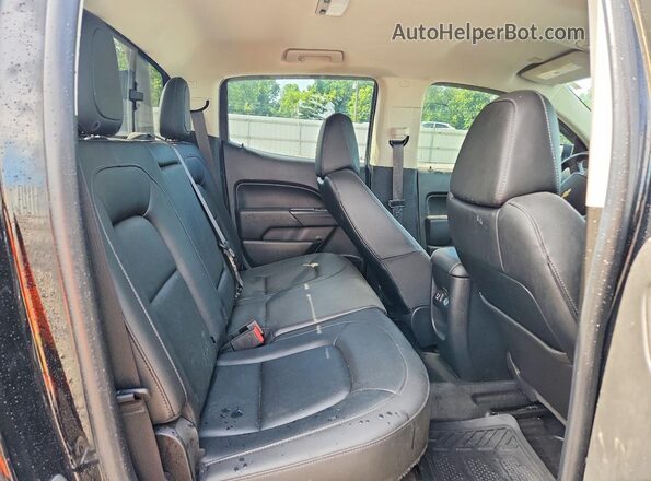 1GCGTEEN8L1144207 2020 CHEVROLET COLORADO Black უკანა სავარძლების ხედი
