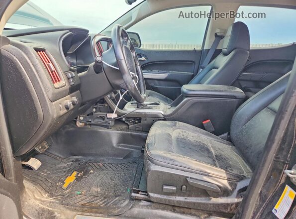 1GCGTEEN8L1144207 2020 CHEVROLET COLORADO Black წინა სალონის ხედი