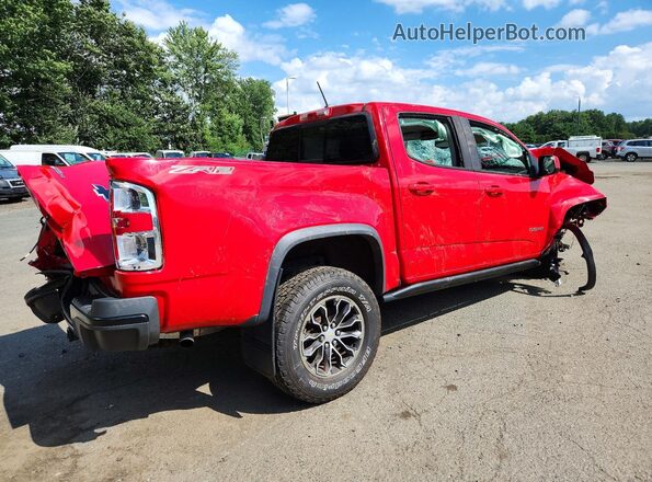 1GCGTEENXK1121946 2019 CHEVROLET COLORADO Red Rear right