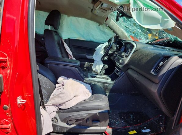 1GCGTEENXK1121946 2019 CHEVROLET COLORADO Red Front interior view