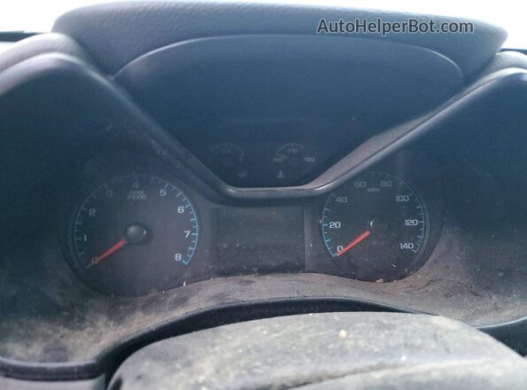 1GCHSBEA0G1108293 2016 CHEVROLET COLORADO Белый Вид щитка приборов