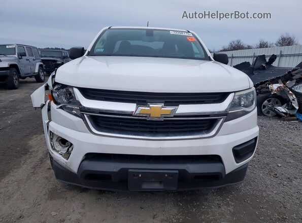 1GCHSBEA0G1108293 2016 CHEVROLET COLORADO Белый Вид спереди