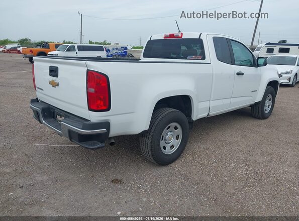1GCHSBEA0J1248920 2018 CHEVROLET COLORADO White Задня права чверть