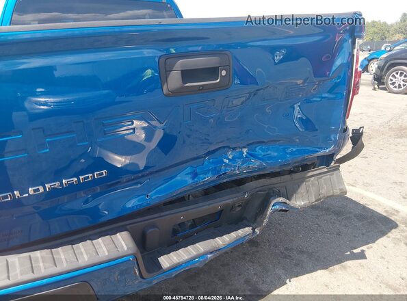 1GCHSBEA0M1125347 2021 CHEVROLET COLORADO Blue წინა ხედი