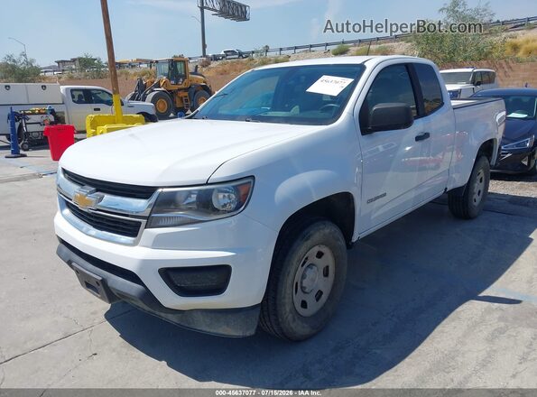 1GCHSBEA1J1233861 2018 CHEVROLET COLORADO White Przód lewy