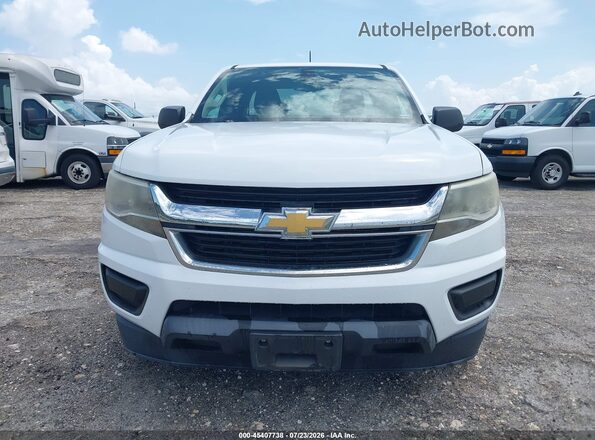 1GCHSBEA2H1256771 2017 CHEVROLET COLORADO White Vista frontal