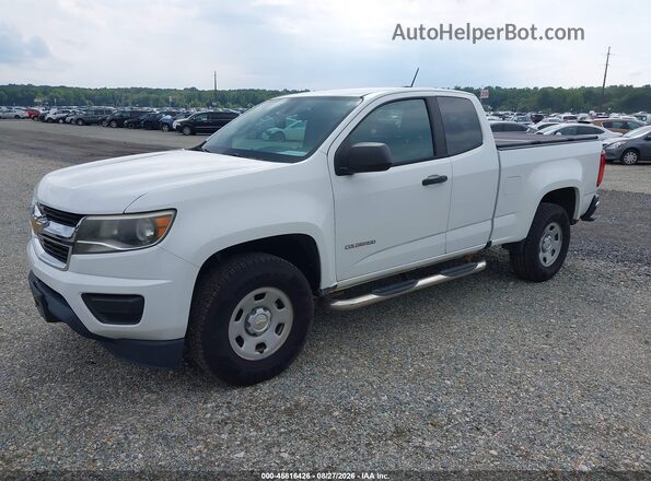 1GCHSBEA2H1264305 2017 CHEVROLET COLORADO White Vista tres cuartos delantera izquierda