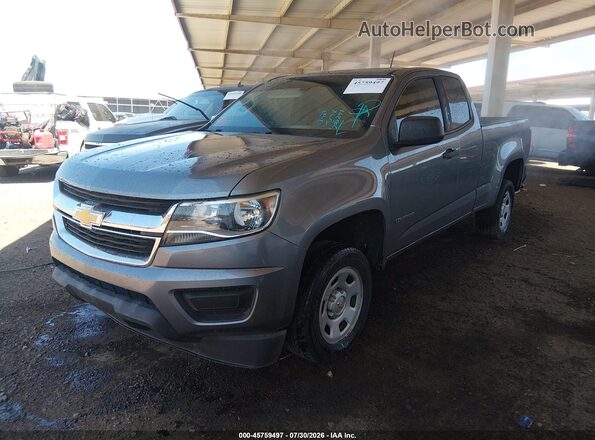 1GCHSBEA3J1305224 2018 CHEVROLET COLORADO Серый Передняя левая четверть